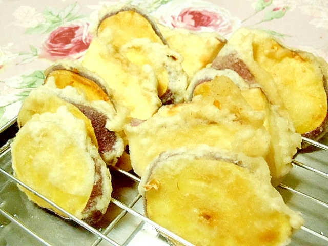 ほわり柚子❤薩摩芋の天ぷら❤