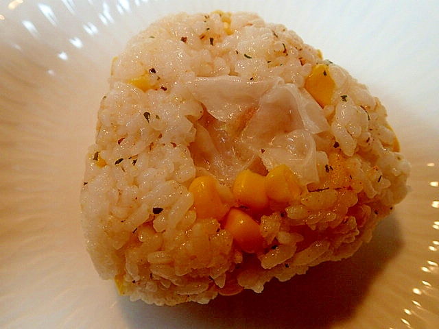 シュウマイ コーンおにぎり レシピ 作り方 By ぷ みぃまま 楽天レシピ