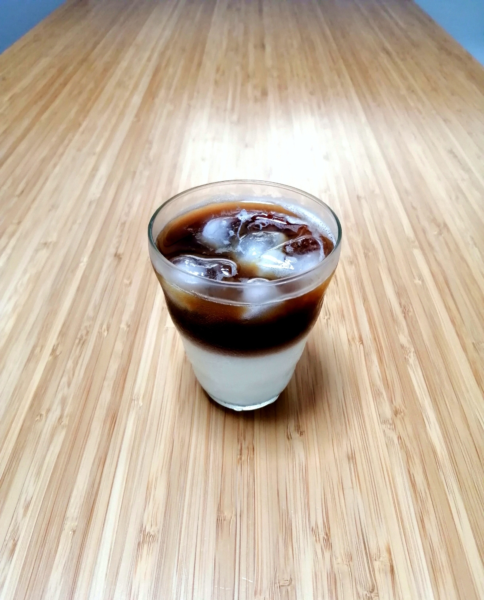 ドリップコーヒーで 2層アイスカフェオレ レシピ 作り方 By Mn 楽天レシピ