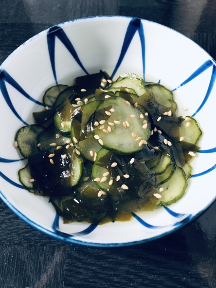 丁度いい酸味とゴマの風味で美味しかったです。
これからの季節にピッタリですね。