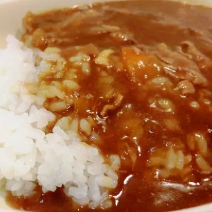 圧力鍋で作る牛すじカレー