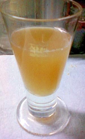 100%リンゴジュース♪