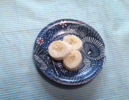 ☆バナナの切り口を変色させない方法☆