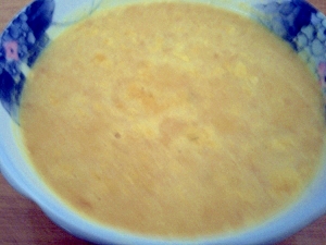 牛乳＆豆乳入りのかぼちゃスープ