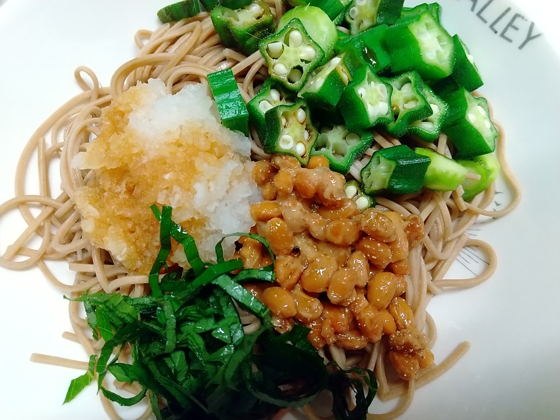 納豆おろしそば