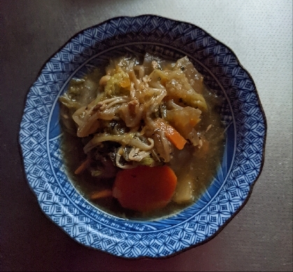 リメイク　すき焼きの残り汁で　白菜の煮物