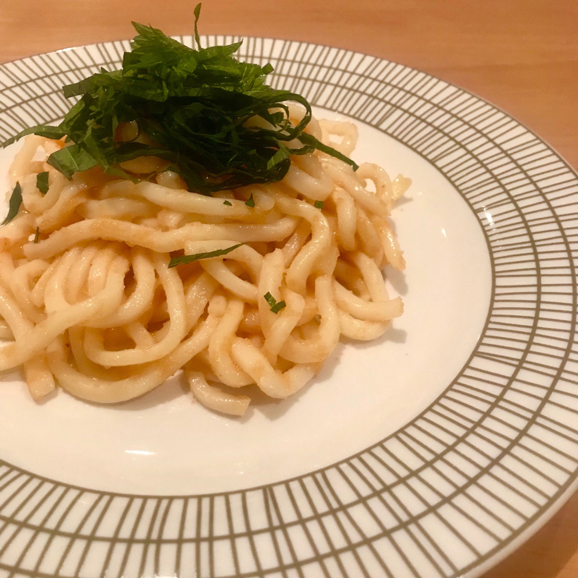 すだち香る 冷静明太バターうどん レシピ 作り方 By Ericow 楽天レシピ