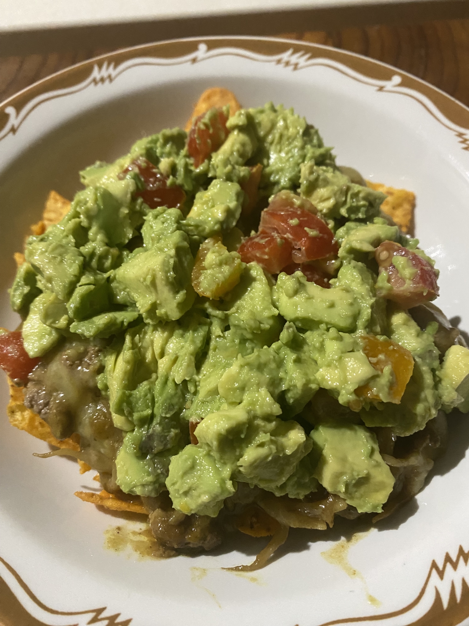 残りカレーで簡単ナチョス