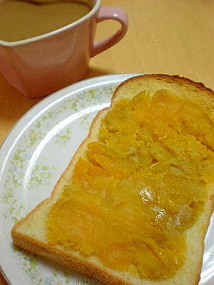 安納芋の焼き芋をのせて 焼き芋バタートースト レシピ 作り方 By はちわれ413 楽天レシピ 安納芋の焼き芋をのせて 焼き芋バタートースト レシピ 作り方 By はちわれ413 楽天レシピ