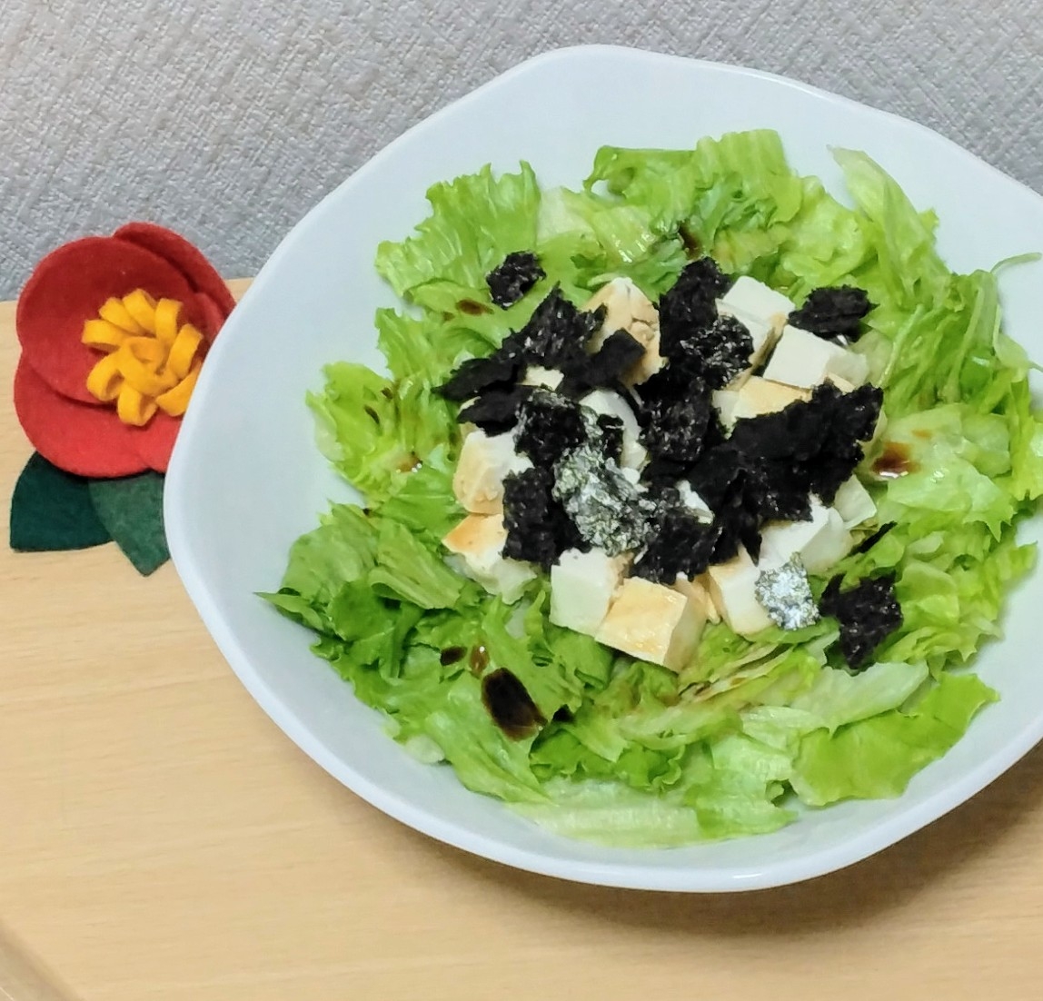 ノンオイル✨砂糖不使用ドレッシングでヘルシーサラダ