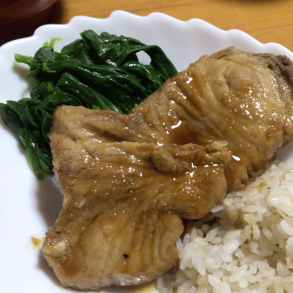 ご飯に合う味付けで、美味しく頂けました。