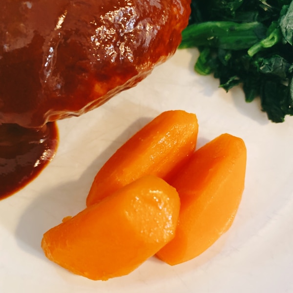 ハンバーグの横に置きたい にんじんのグラッセ レシピ 作り方 By サフラン Pls 楽天レシピ ハンバーグの横に置きたい にんじんのグラッセ レシピ 作り方 By サフラン Pls 楽天レシピ