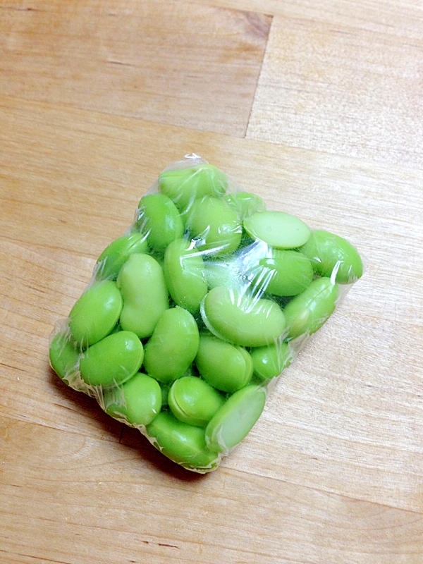 離乳食 枝豆下準備と冷凍保存 レシピ 作り方 By ももぞう 楽天レシピ 離乳食 枝豆下準備と冷凍保存 レシピ 作り方 By ももぞう 楽天レシピ