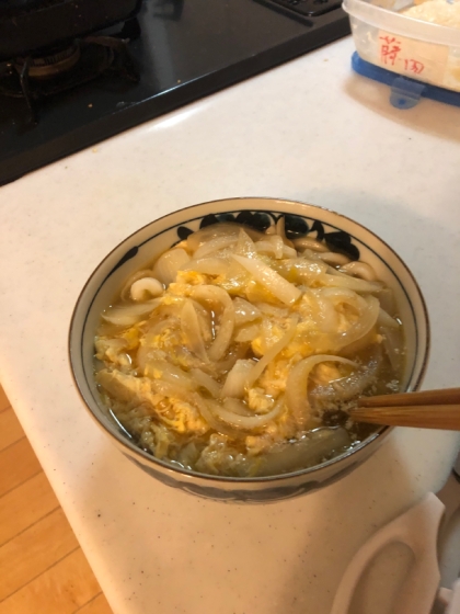 お汁の代わりに★玉子うどん(*^^*)