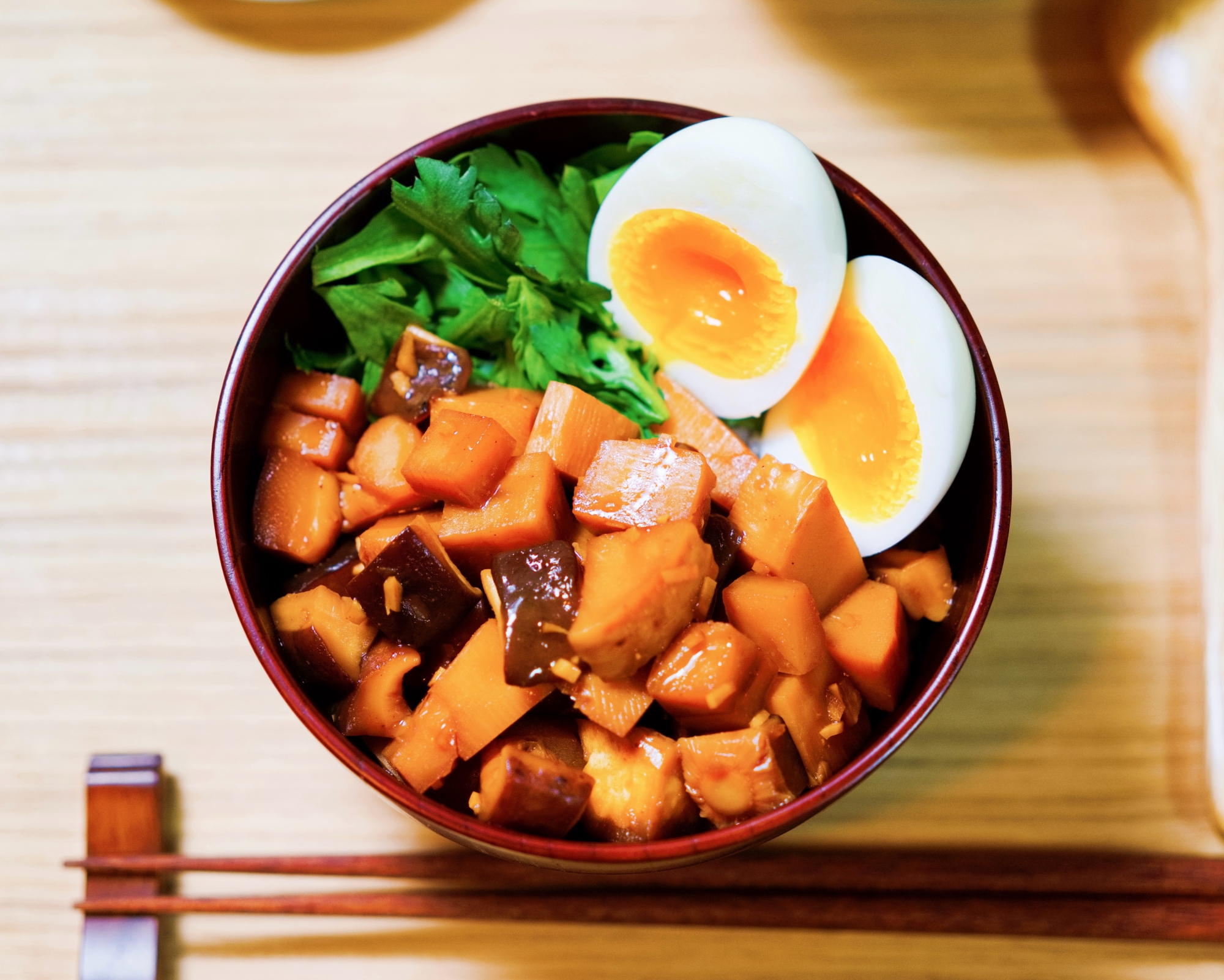 たけのこのルーローハン風丼 #魯肉飯