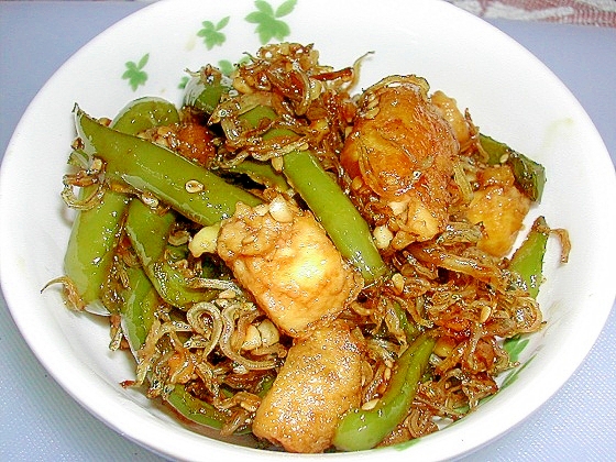 ダイエットおつまみ ピーマン豆腐じゃこの佃煮 レシピ 作り方 By ワンコ紋ちゃん 楽天レシピ