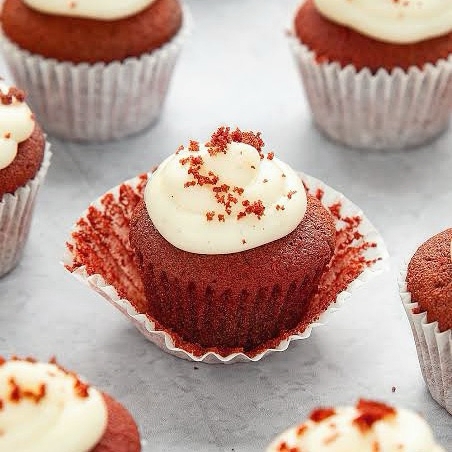 アメリカンレッドベルベットカップケーキ レシピ 作り方 By マーヤ37 楽天レシピ アメリカンレッドベルベットカップケーキ レシピ 作り方 By マーヤ37 楽天レシピ