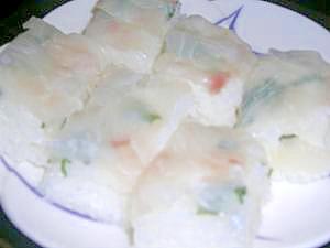 簡単 グレの押し寿司 レシピ 作り方 By みんなのお母きゃん 楽天レシピ