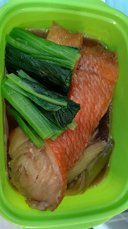 味付けしっかりご飯がすすむ⭐️金目鯛の煮付け