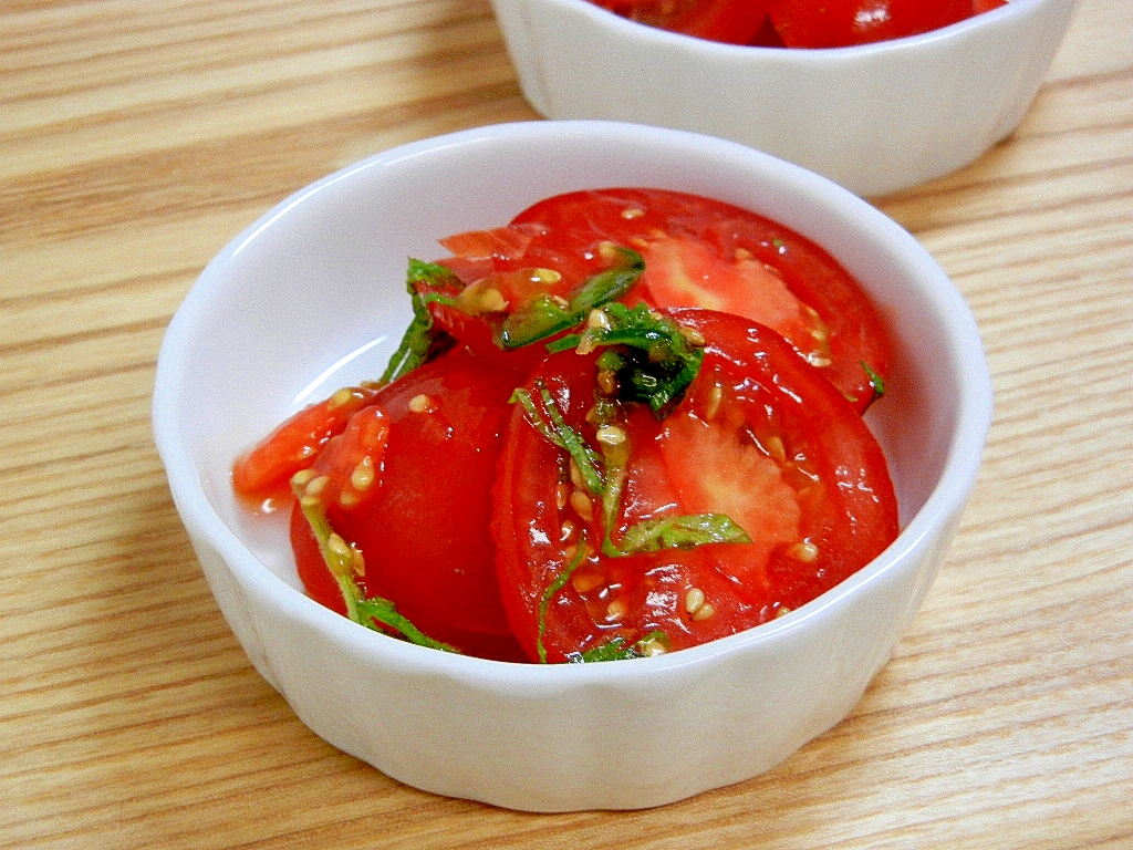 トマトのナムル
