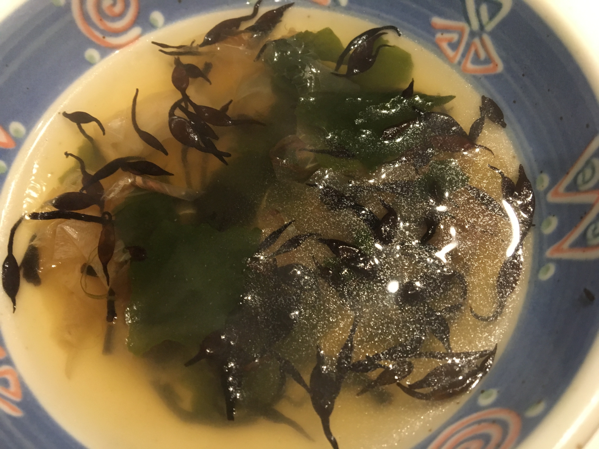 海藻スープ