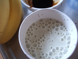 黒蜜バナナ抹茶ミルク