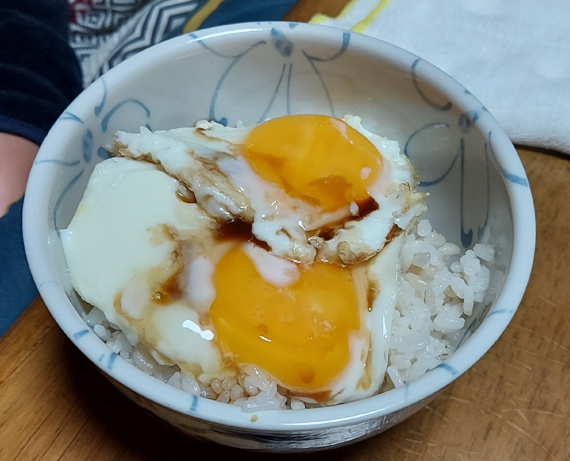 目玉焼き丼