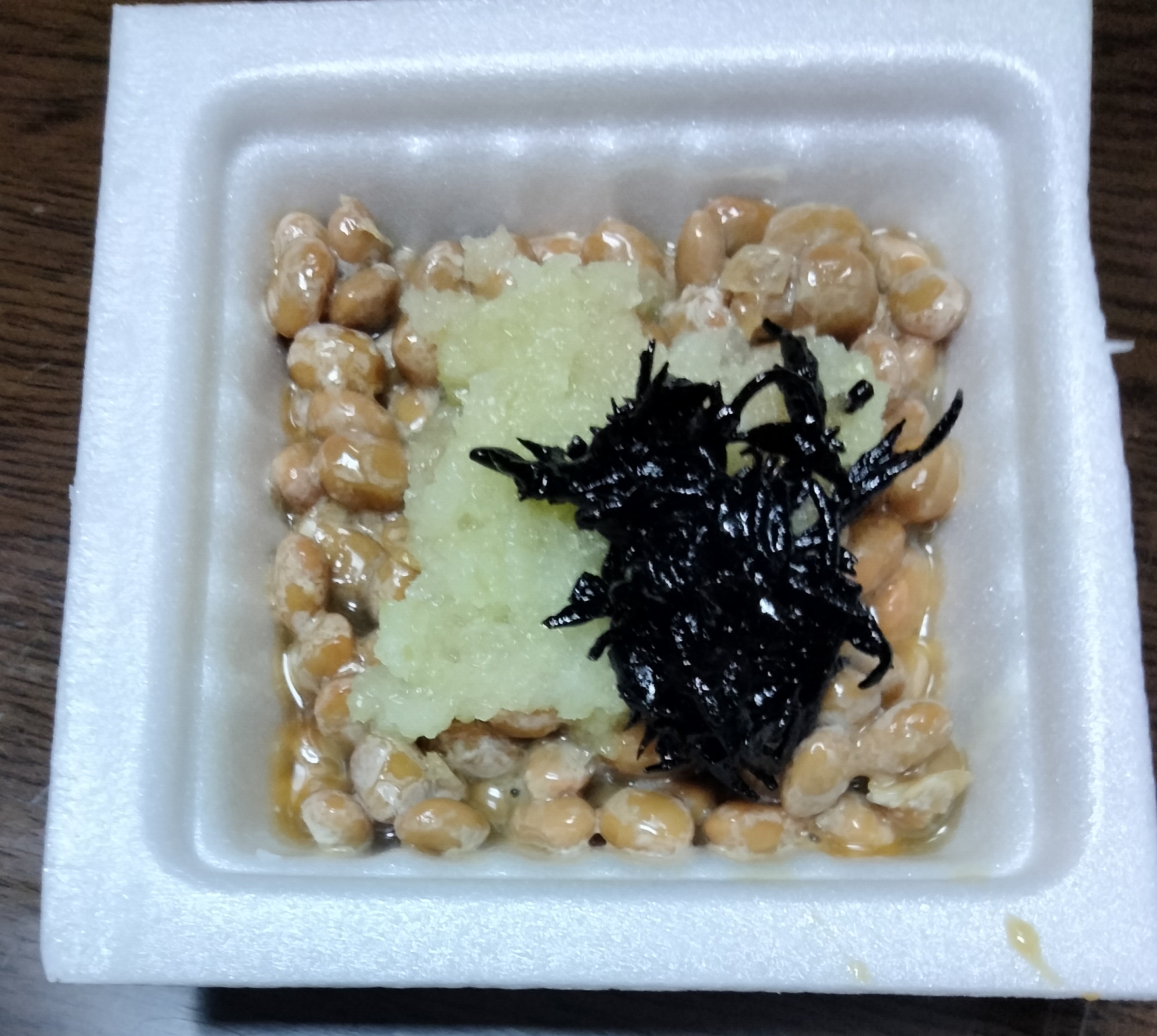 納豆アレンジ 大根おろし&佃煮
