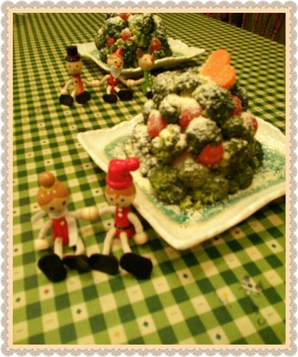 X’masパーティーに作りました(*^^*)とっても好評でした(*^ー^)ノ♪