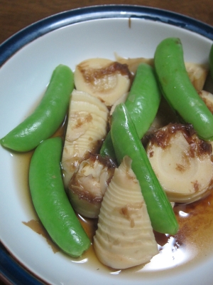 タケノコの直煮 スナップえんどうと共に レシピ 作り方 By ちーころ犬 楽天レシピ タケノコの直煮 スナップえんどうと共に レシピ 作り方 By ちーころ犬 楽天レシピ