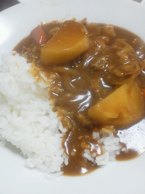 ぱぱっとリメイク★トマトチキン煮からのカレー