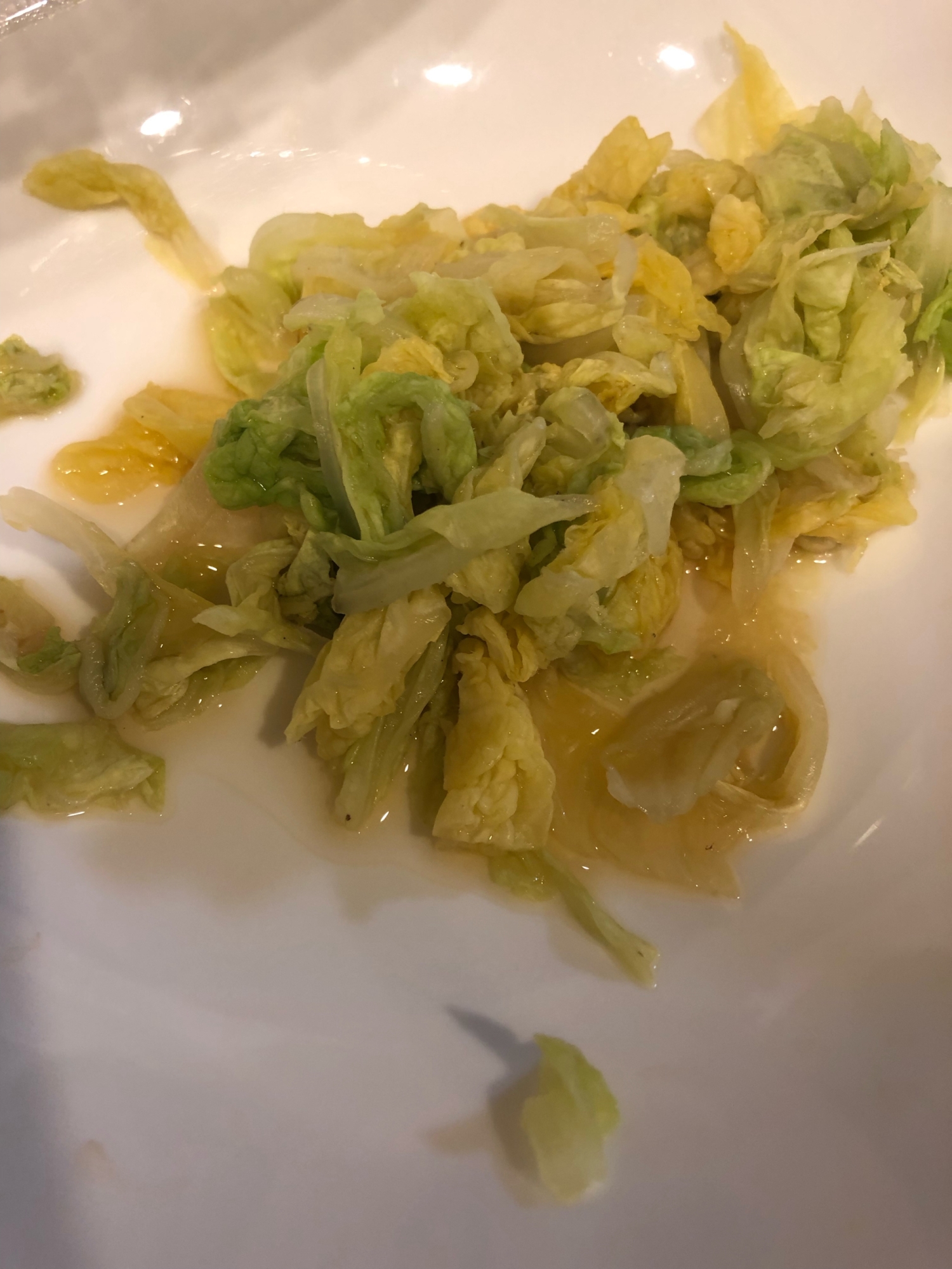 【離乳食完了期】レンジで白菜のおひたし