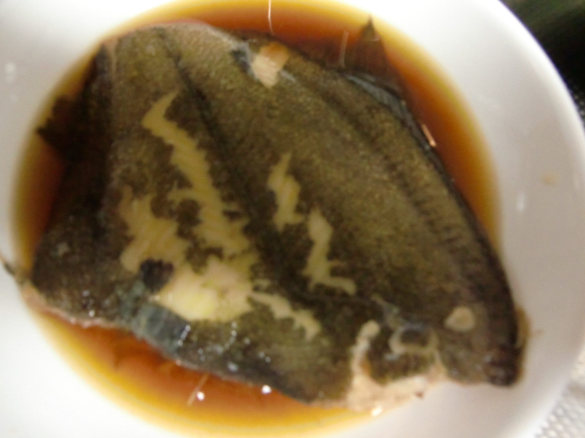 中華風カレイの煮付け