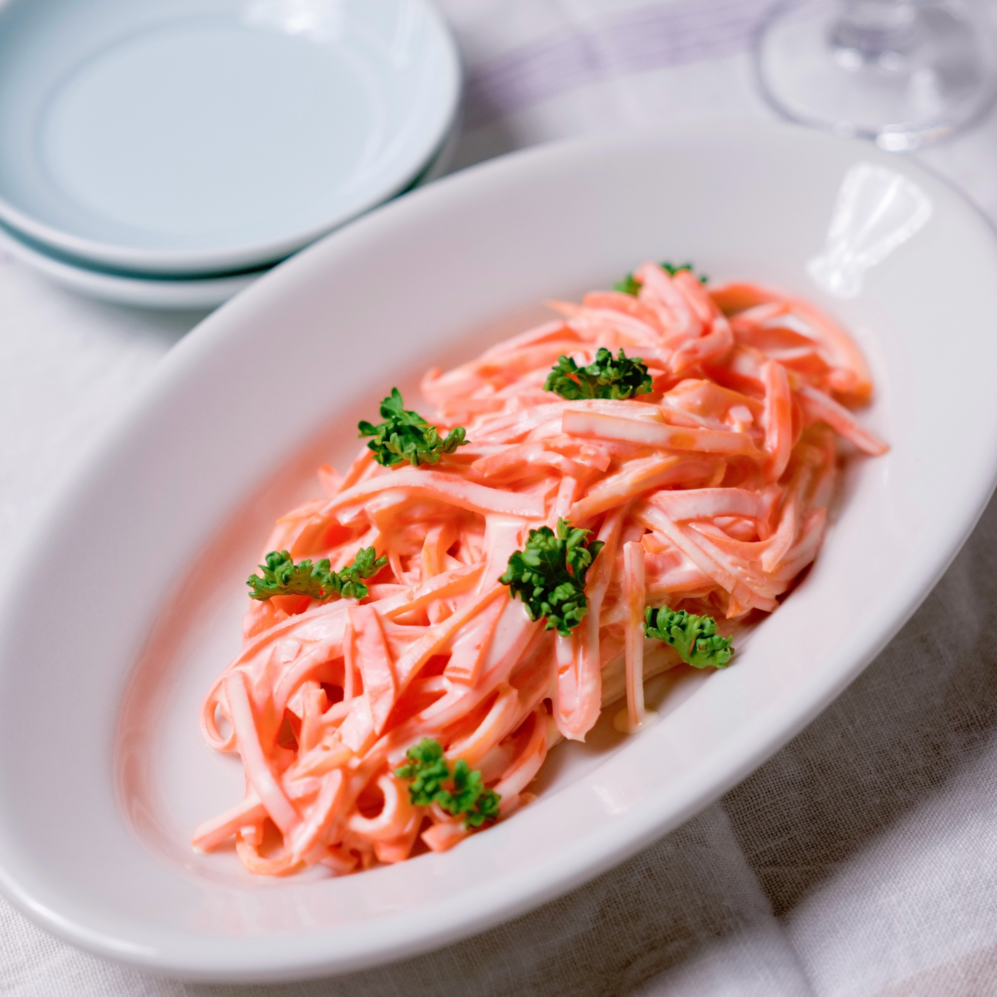 にんじんのギリシャヨーグルトあえ【洋食・副菜】