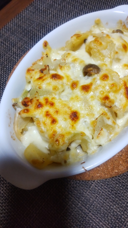 肉じゃがでリメイク簡単グラタン