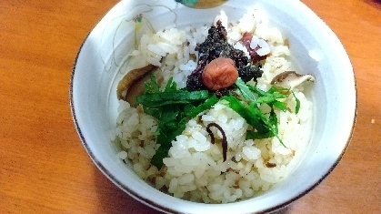 サバ缶の旨味が詰まってとても美味しかったです。
梅干しと大葉の爽やかさが良いですね～