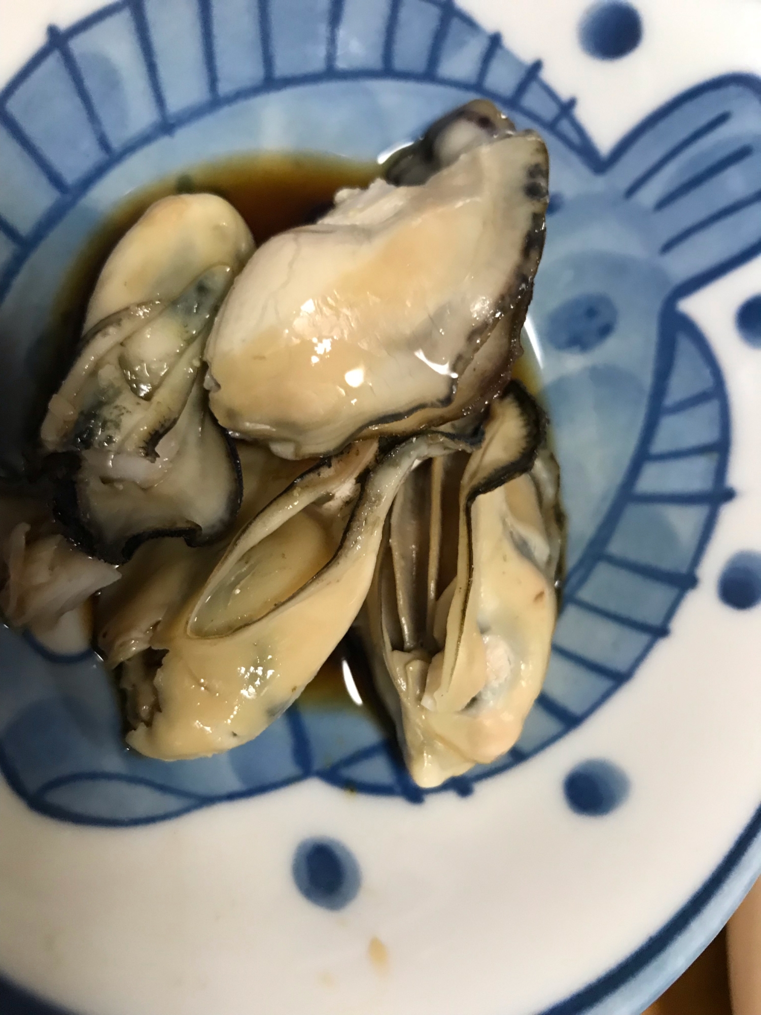 蒸し牡蠣の味ぽん味