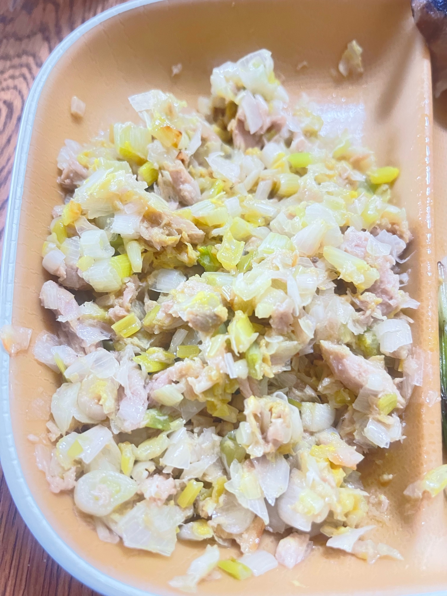 島らっきょうとツナ