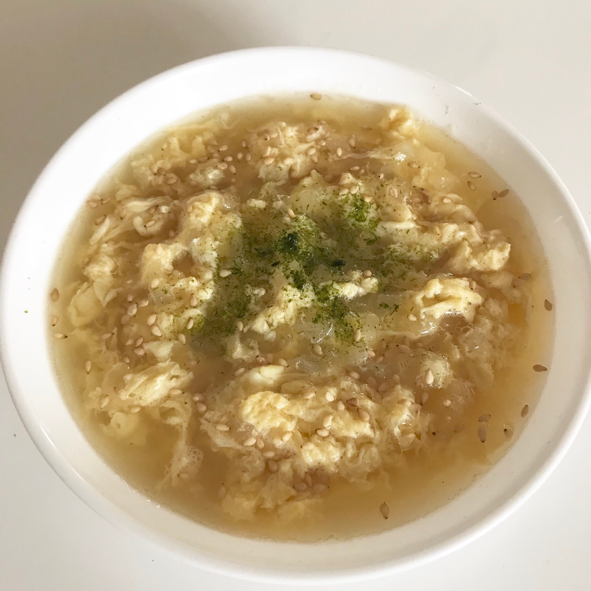 【離乳食】玉ねぎとふわふわ卵のスープ