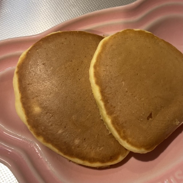 手掴み食べに♪簡単ホットケーキ