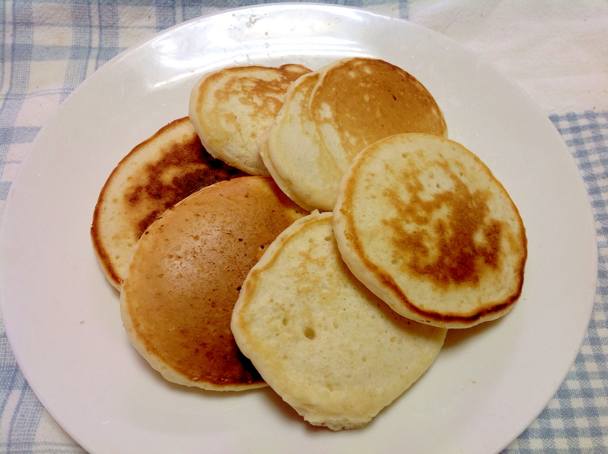 卵なし♪簡単ホットケーキ☆