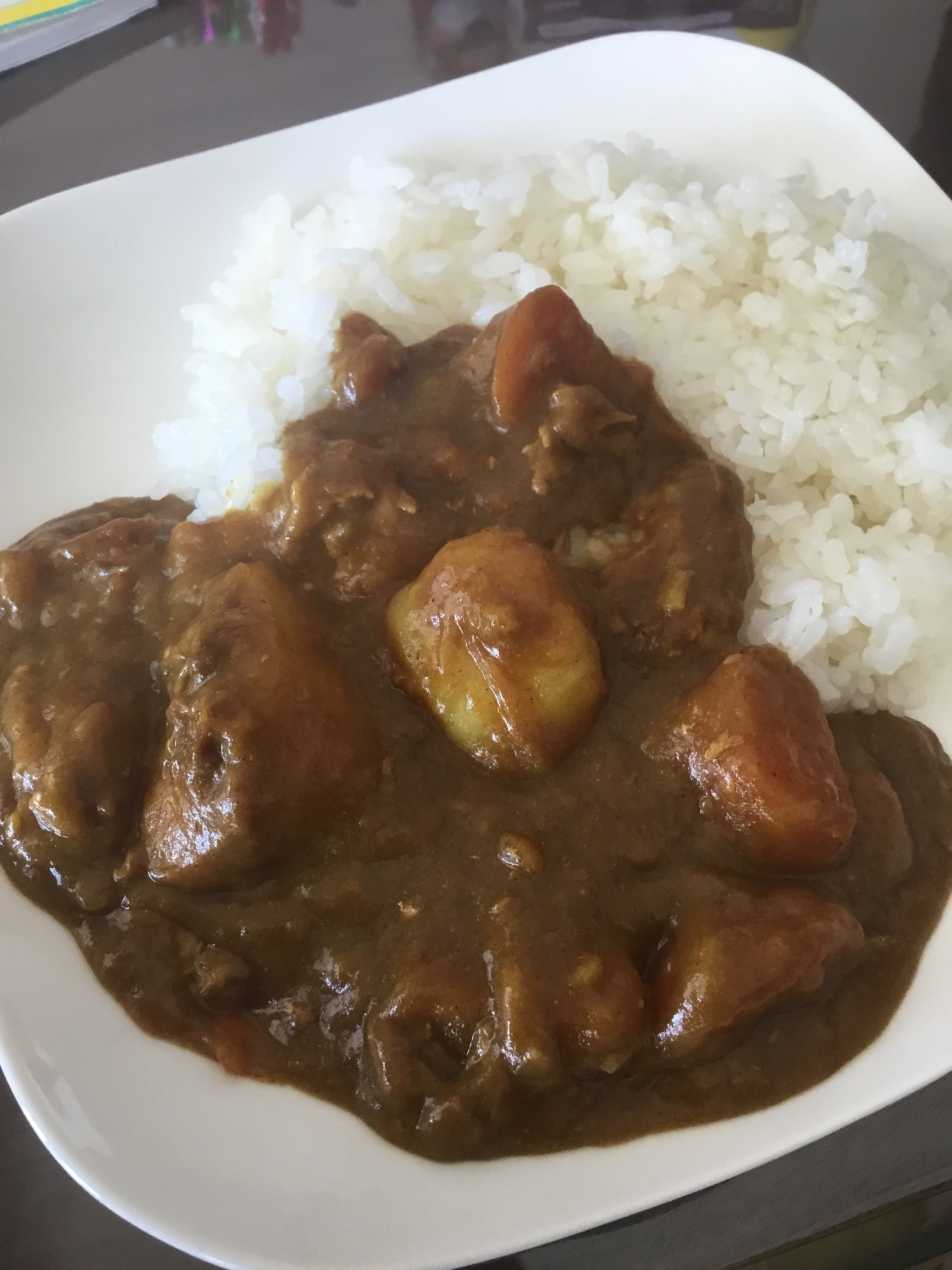 シロカ電子圧力鍋　水を一切つかわない！　無水カレー