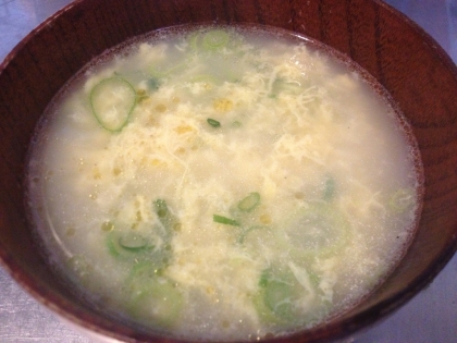 中華風たまごスープ