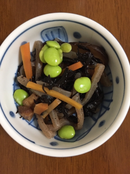 生ひじきの煮物