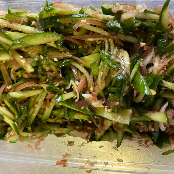 きゅうりとミョウガと大葉のさっぱり和え レシピ 作り方 By くま大好きゆうくんママ 楽天レシピ きゅうりとミョウガと大葉のさっぱり和え レシピ 作り方 By くま大好きゆうくんママ 楽天レシピ