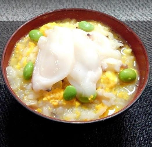 水だこの枝豆としいたけお吸い物の素かきたま雑炊 レシピ 作り方 By 簡 W 単 レピ子 楽天レシピ 水だこの枝豆としいたけお吸い物の素かきたま雑炊 レシピ 作り方 By 簡 W 単 レピ子 楽天レシピ