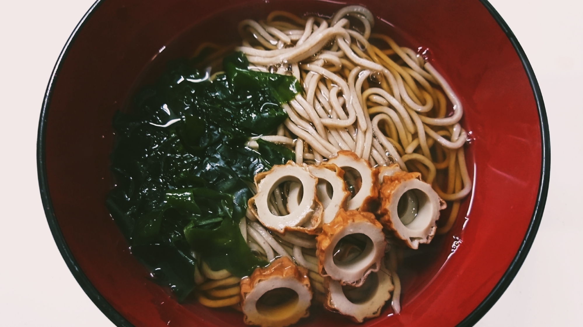 Soba with fish cake│ちくわ蕎麦