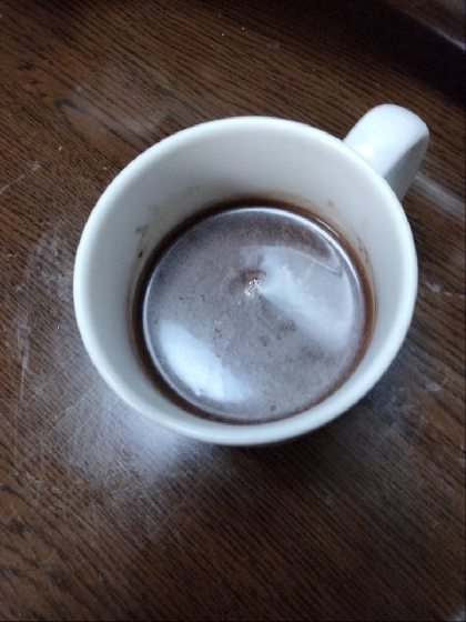 ホットチョコレート（生クリーム多め）