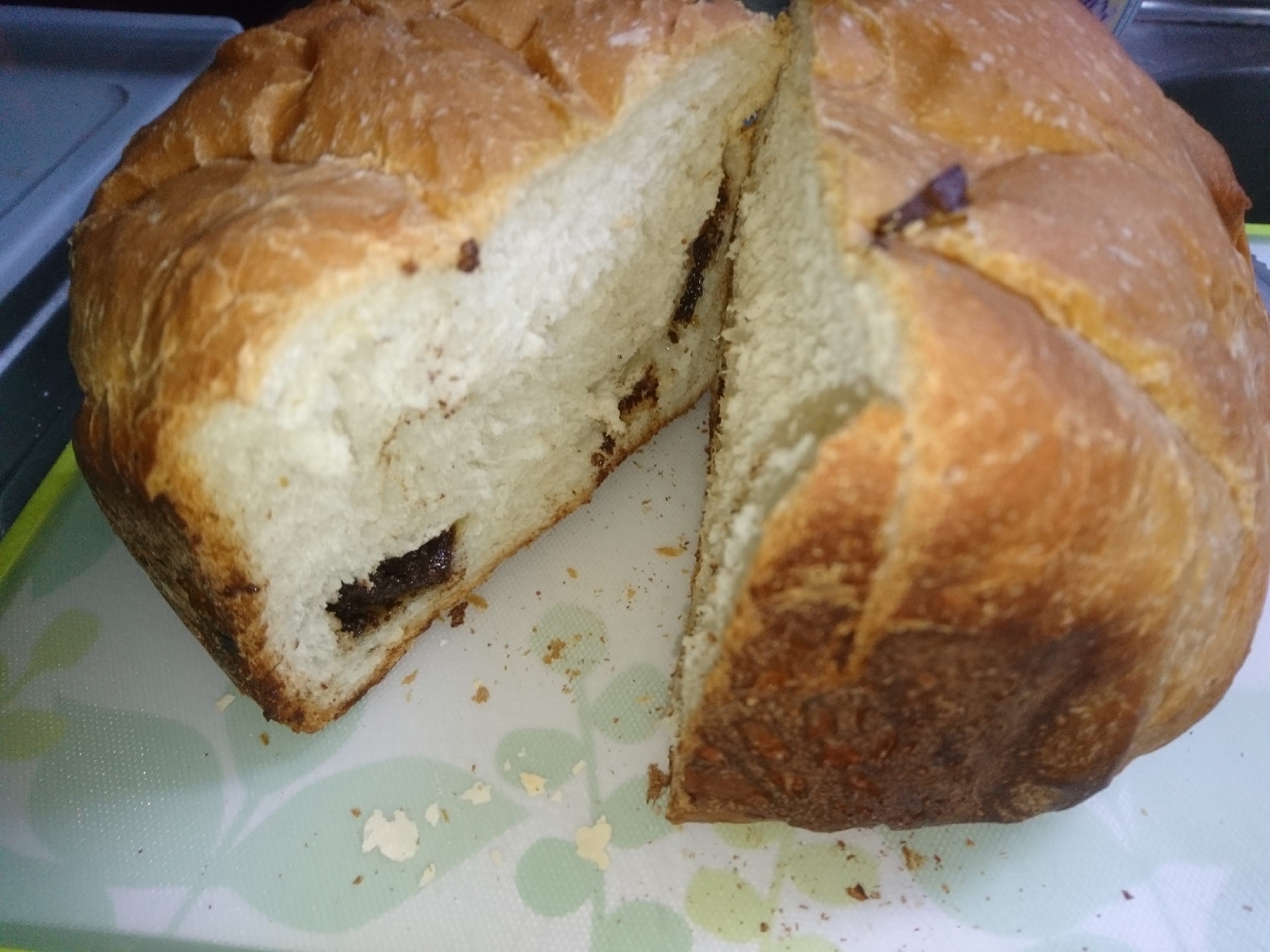 Hb ホームベーカリーでチョコレートパン 食パン レシピ 作り方 By あやめぇ 楽天レシピ