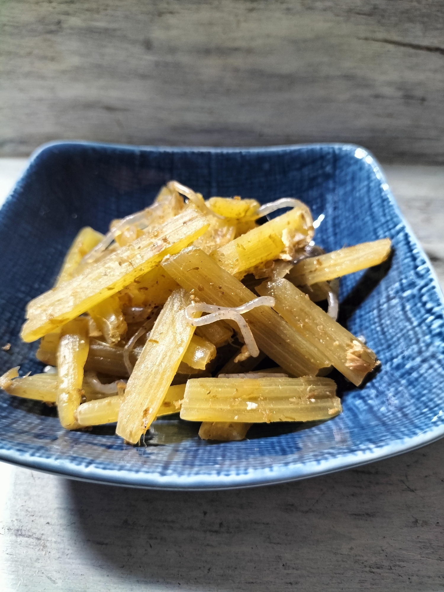 ふき&糸こんにゃくのおかか炒め